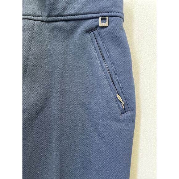 VTG Roffe Ski Wear SnowBoard Pants Womens Size 14 Navy Blue Stretch USA EUC - Picture 2 of 13